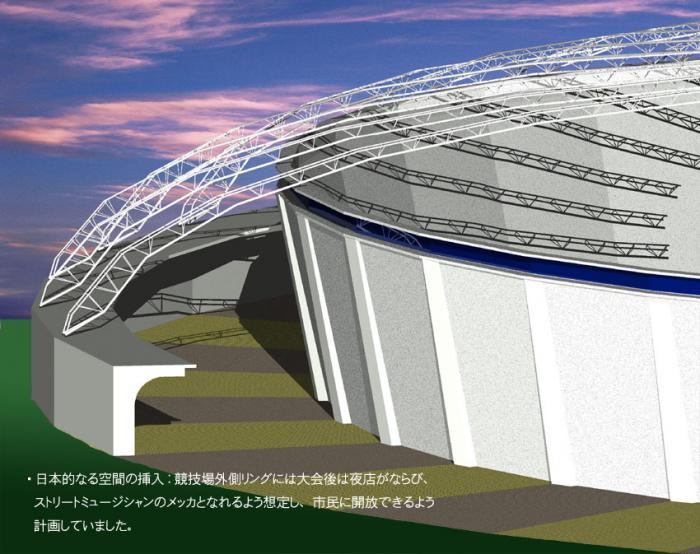 南俊治建築研究所案・アプローチ空間