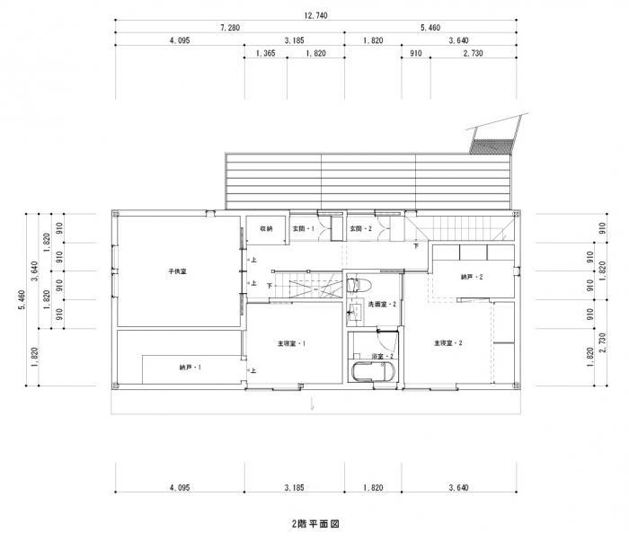 ２階平面図