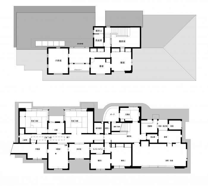 高級住宅・間取り