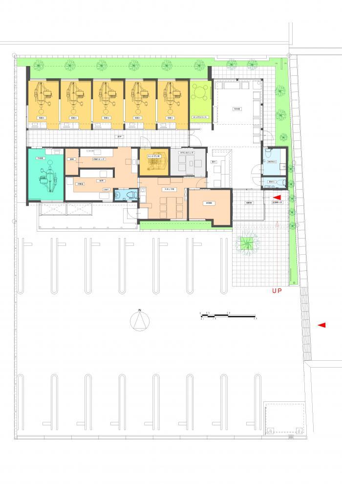 はたなか歯科．口腔外科・平面図