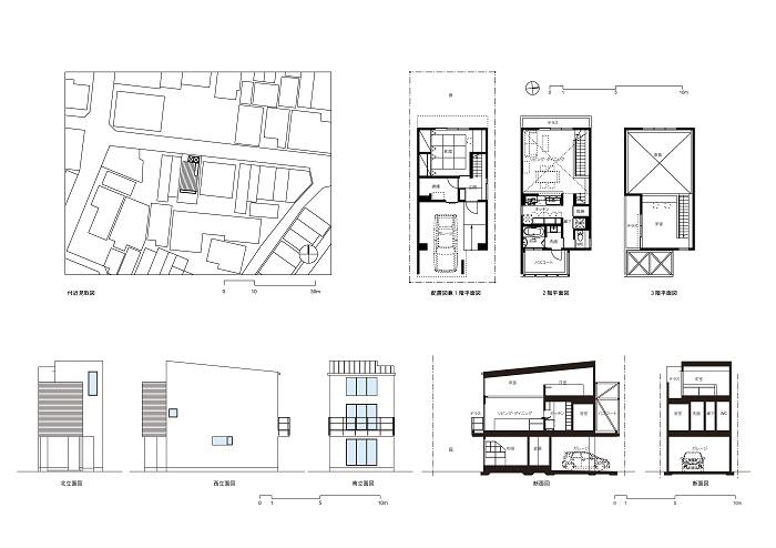 House F図面 House F図面